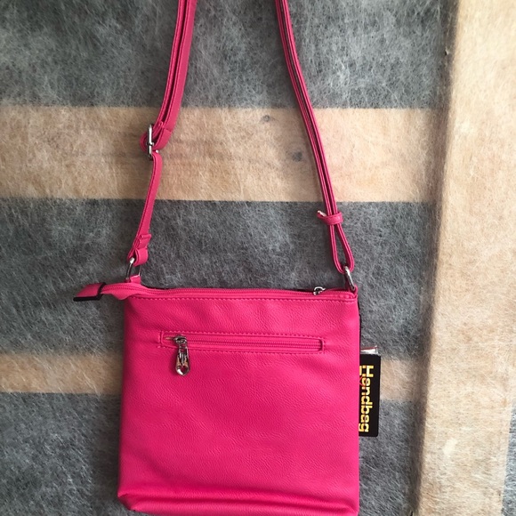 Sparkling Hot Pink Crossbody Bag - Picture 4 of 6
